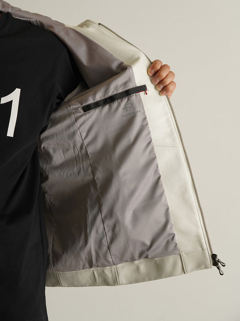 【CUSTOM CULTURE】 ラムレザー パーカー